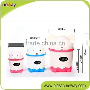 2015 Household Colorful Standing Eco-friendly Panda Car Trash Bin for Car thumbnail-6