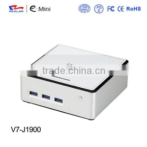 Wholesale China Import Windows Mini pc J1900 Quad Core 2.4GHz HDMI Beauty Case Hot Desktop PC thumbnail-1