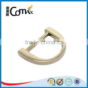 Zinc Alloy Gold Handbag Metal Flat d Ring thumbnail-1