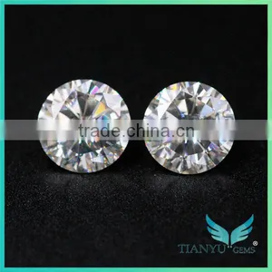 High Quality Band Moissanite Calibrated Stones 1.5 Carat Hearts and Arrows 4h Sic Synthetic Moissanite Jewelry thumbnail-4