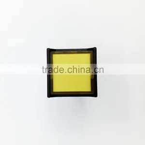 Plastic Switch Square 16mm Push Button Micro On/off Switch Orange Led thumbnail-2
