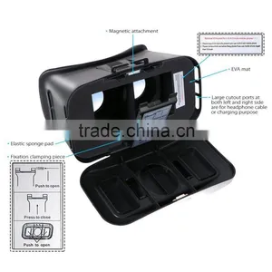 Wholesale Virtual Reality Headset For 3D Movies and Games For 4"~6.0" Phones thumbnail-5