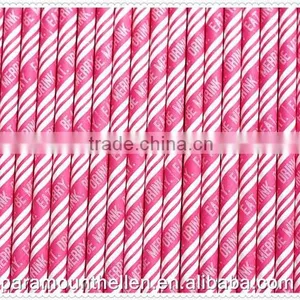 High Quality Fancy Colorful Papar Straws Disposable Paper Straws for Birthday Party thumbnail-1
