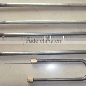 High Quality Zinc Plated U Bolts With Nylon Locknut/hexagon Head Botls Series/grooved Bolts/special Bolts /lag Bolt thumbnail-1