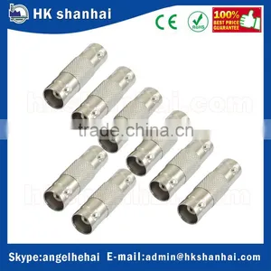 New High Quality BNC Female To Female Coupler Adapters Converter Connector Bnc Cctv Connector Pack of 10 thumbnail-1