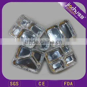 Disposable Aluminum Foil Bowl, Polygon Containers, Fast Food Packing, Factory thumbnail-1
