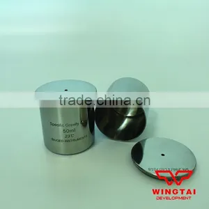 High Precision 50ml Capacity Stainless Steel/Aluminum Density Cup thumbnail-5