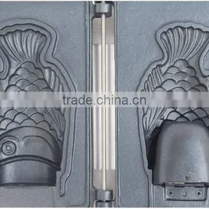 Open Mouth Ice Cream Fish Waffle MachineTaiyaki Machine thumbnail-2