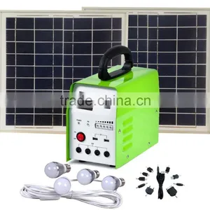 2015 Hot Sell Solar Home Light System 20W With AC Output, Solar Panel System 20W, Solar Power Generator 20W thumbnail-1