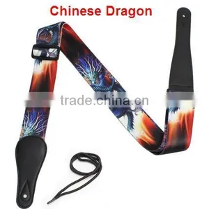 Chinese Dragon Printing Guitar Accessory/guitar Strap thumbnail-1
