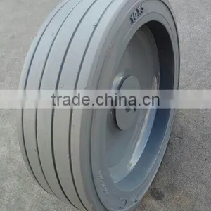 Wheelchair Tyre Solid Rubber Wheel 2.00-8 10x3 Etc. Tires thumbnail-3