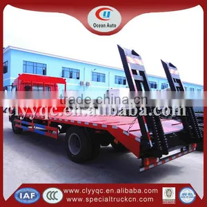 FAW 10ton Low Flatbed Trucks 4x2 Low Bed Truck With Reasonable Price thumbnail-3