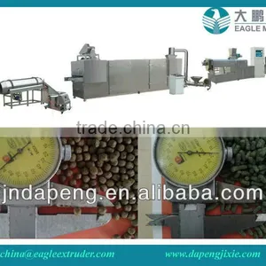 EAGLE95 1ton/h Floating Fish Feed Pellet Machine/ Manufacture Line/full Automatic Processing Line From China thumbnail-1
