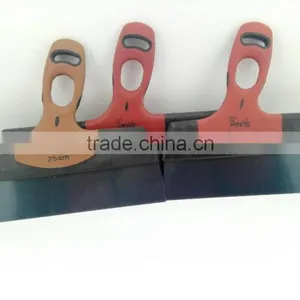 Various Size Plastering Spatula Russian Knives Steel Foot Scraper With Plastic Handle Free Samples thumbnail-3