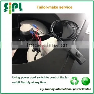 Vent Tool New Type Wall Mounted Solar Air Ventilation Fan Air Exhaust Ventilator With dc Motor thumbnail-4