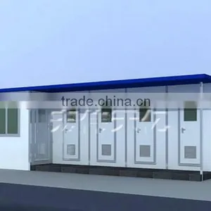 China Portable Construction Site Toilet Waterless Toilet Double Toilet thumbnail-1