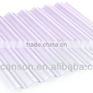 Translucent Polycarbonate Corrugated ROMA Sheet Ideal for Greenhouse (Pearly Green ROMA) thumbnail-3