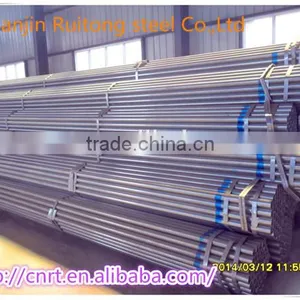 Galvanized Steel Pipe O.D. 21 mm to 273mm Made in Tianjin thumbnail-1