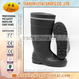 EN ISO 20345:S4 S5 PVC Wellington Rain Boots for Industy thumbnail-1