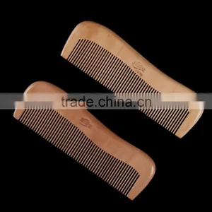 Wooden Comb Engraved Your Logo Comb Natural Wooden Comb thumbnail-1