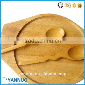 Natural Wood Material Ice Cream Spoon, Small Wooden Salt Jam Tea Spoons thumbnail-2
