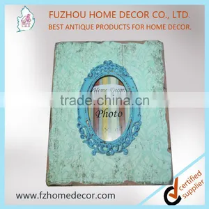 2016 New Style Antique Wooden Photo Frame With Paper Printing and Resin Decor thumbnail-1