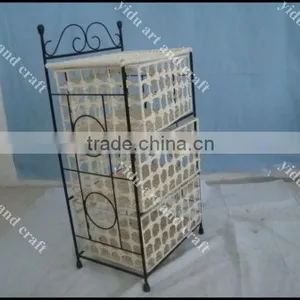 Hot Sale Metal Frame Storage Cabinets With Paper Baskets for Sale thumbnail-1