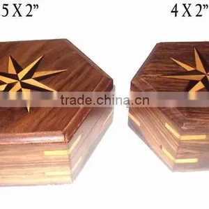 Wood Storage Box, Wooden Decorative Box, Decorative Storage Box, Wooden Storage Box thumbnail-2