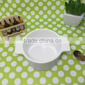Bakeware Bowl/heat Resistant Ceramic Soup Bowl for Microwave Oven thumbnail-3