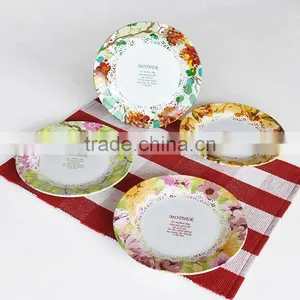 7.5" Decaled Porcelain Dessert Plate thumbnail-1