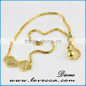 Chinese High End Jewelry Hand Chain Bracelet Micro Pave cz Bracelets With Beads thumbnail-5