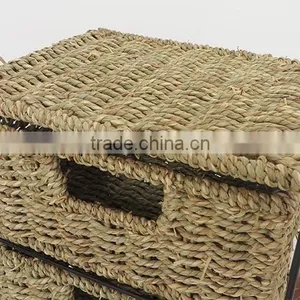 5 Drawer Storage Unit Seagrass Storage Drawer thumbnail-6