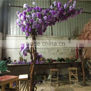 Decorative Arch Artificial Tree Fake Pink Cherry Blossom Trees thumbnail-1