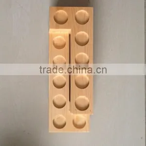 Customized Design Wooden Tray With Holes thumbnail-3
