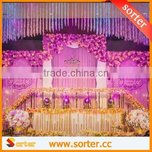 K9 Crystal Clear Hanging Bead Garland for Wedding Decorations thumbnail-1