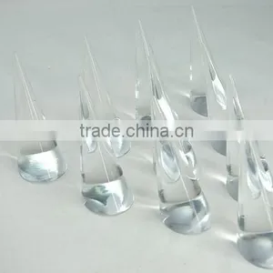 Clear Acrylic Ring Binder Stand,hot Sale Acrylic Belly Ring Display thumbnail-2
