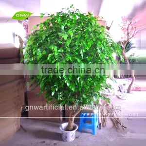 Artificial Green Ficus Tree Natural Look Arificial Plant Banyan Tree 8ft High for Garden Decoration thumbnail-1