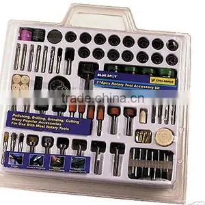 216 Pieces Rotary Drill Accessory Kit. Mini Rotary Power Drill Tool Accessory Kit .T0071 thumbnail-2
