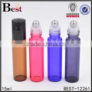 5ml Amber Perfume Roller Ball Bottle With Screw Cap thumbnail-6