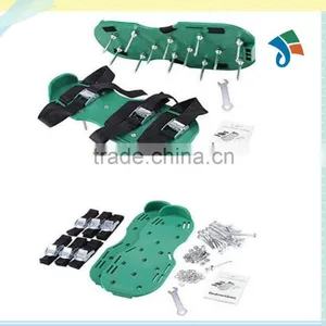 Lawn Aerator Sandals / 3 Straps With Zinc Alloy Metal Buckles and Nails for Lawn Care Aerating Spikes Heavy Duty Spiked Shoes thumbnail-4
