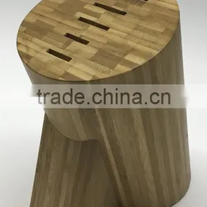 5- Slots Bamboo Knife Block Set thumbnail-1
