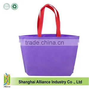 Promotional Non Woven Shopping Hand Bags New Design Ultrasonic Non Woven Tote Shoulder Beach Bags thumbnail-1