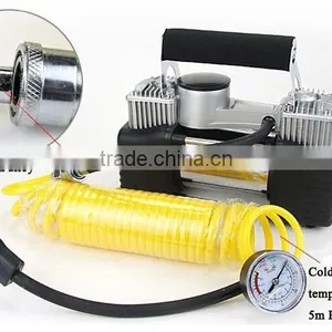 S10141 New 12V Double-Cylinder Car Inflatable Pump Air Compressor thumbnail-2