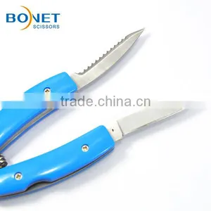 S91006 FDA Qualified 6-1/2" Curved Stainless Steel Fish Cutting Scissors thumbnail-5