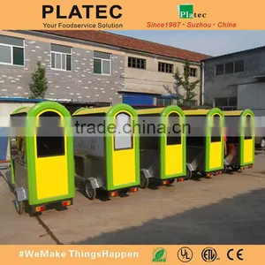 Wholesale China Stainless Steel Electric Tricycle Mobile Food Carts for Sale thumbnail-5