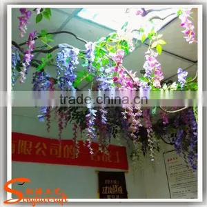 Factory Price Artificial Wisteria Tree Colour Decorative Artificial Wisteria thumbnail-6