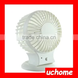UCHOME Portable Mini Electronic Fan Rechargeable Fan With USB Power Bank Strong Wind thumbnail-3