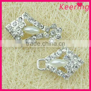 Fashionable Wholesale Crystal Color Rhinestone Metal Buttonfor Garments WBK-1499 thumbnail-1