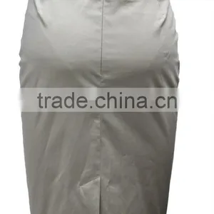 Latest Fashion Design Elegant Women's Office Skirts With Back Zipper thumbnail-2