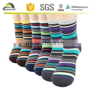 Custom Size and Logo Jacquard Striated Socks/men Socks Cotton thumbnail-3